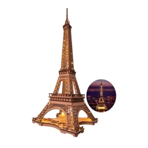 Wooden Puzzle of Eiffel Tower