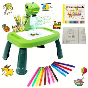 Dinosaur painting projector drawing board,