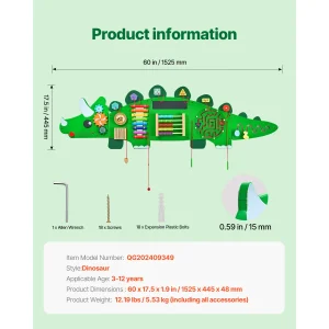 Dinosaur Wall Board  for Toddler